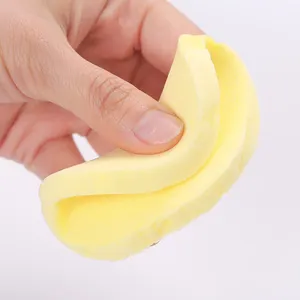 60 Miếng PVA Tẩy Trang Chuyên Nghiệp Rửa Mặt Tròn Spa Miếng Tẩy Tế Bào Chết Làm Sạch Mặt Vàng Bọt Biển Nén Cho Phụ Nữ - Product Image 1