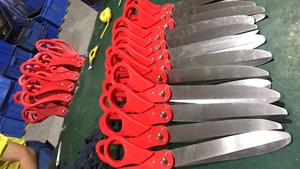 Thêm Lớn Nhiệm Vụ Nặng Nề Kim Loại Kéo Mịn Cạnh Khổng Lồ Cắt Kéo Ruy Băng Cắt Kéo Cho Grand Mở <span class=keywords><strong>OEM</strong></span> Tùy Chỉnh - Product Image 5