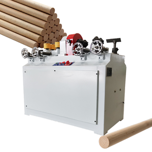 Machine de fabrication de bâtons de balai de production de masse lissant la fraiseuse à tige ronde - Product Image 1