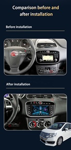 Gerllish xe đài phát thanh đa phương tiện Video Player cho <span class=keywords><strong>Fiat</strong></span> Linea <span class=keywords><strong>Punto</strong></span> EVO 2012-2015 GPS navigation đầu đơn vị Android xe hệ thống âm thanh - Product Image 5