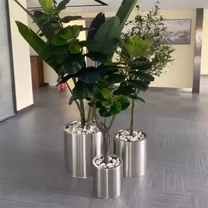 Lussuosa Fioriera Rettangolare Personalizzata in Acciaio Inossidabile Impermeabile per Parchi e Giardini - Product Image 4
