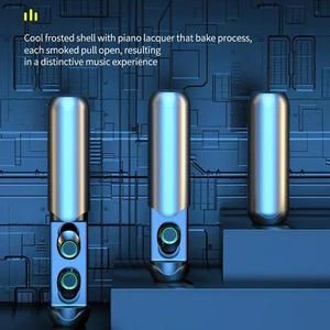 Mini écouteurs BQ40 TWS sans fil avec audio HiFi, étui de charge compact, <span class=keywords><strong>compatible</strong></span> <span class=keywords><strong>iPhone</strong></span>, Android et tous les téléphones - Product Image 1
