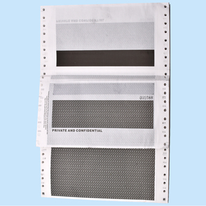 Enveloppes autocopiantes continues de haute sécurité-Enveloppes de salaire personnelles confidentielles - Product Image 3
