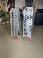 340kgs tondeuse à gazon ATV camion rampes de chargement en aluminium plaque rampe supérieure