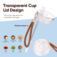 Bouteille d'eau isotherme sous vide en titane pur de 700 ml avec couvercle à vis, personnalisable avec logo, anti-fuite, pour le bureau