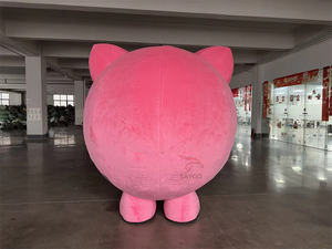 ชุดคอสเพลย์วิกกี้ทัฟฟ์ทรงกลมขนาดใหญ่สำหรับผู้ใหญ่ ชุดแสดงความสูง 2 เมตร ชุดวิกกี้ทัฟฟ์เป่าลมลดราคา - Product Image 2