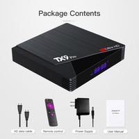Boîte TV Android OEM TX9 PRO, boîte de jeu Android 12, lecteur multimédia double Wifi, 6K, boîte TV intelligente Ott