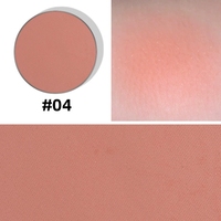 Palette de maquillage neutre sans logo, double teinte, blush et contour, deux-en-un, mat et nacré