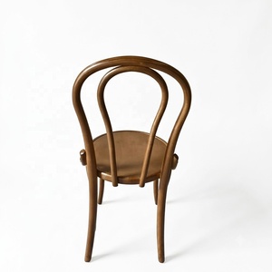 <span class=keywords><strong>Chaise</strong></span> en bois massif courbé avec dossier en forme de boucle, style moderne, imperméable, utilisation intérieure/extérieure - Product Image 3