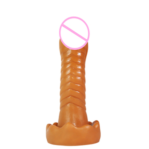 Set de Dildo y Tapón Anal de Silicona para Adultos Snake King, Juguetes Sexuales Anales Surtidos Grandes, Medianos y Pequeños para Hombres y Mujeres, Herramientas de Masturbación - Product Image 3