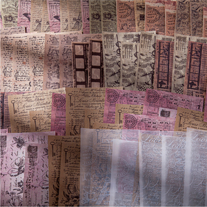 30 pièces Vintage <span class=keywords><strong>Collage</strong></span> fond matériel papier indésirable Journal planificateur artisanat papier Scrapbooking Vintage décoratif bricolage artisanat <span class=keywords><strong>Photo</strong></span> - Product Image 2