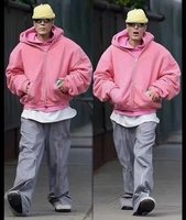 Sweat à capuche Raspberry Hills tendance 2025, sur mesure, OEM, couture contractuelle, 100% coton, imprimé animal, vêtement d'hiver surdimensionné