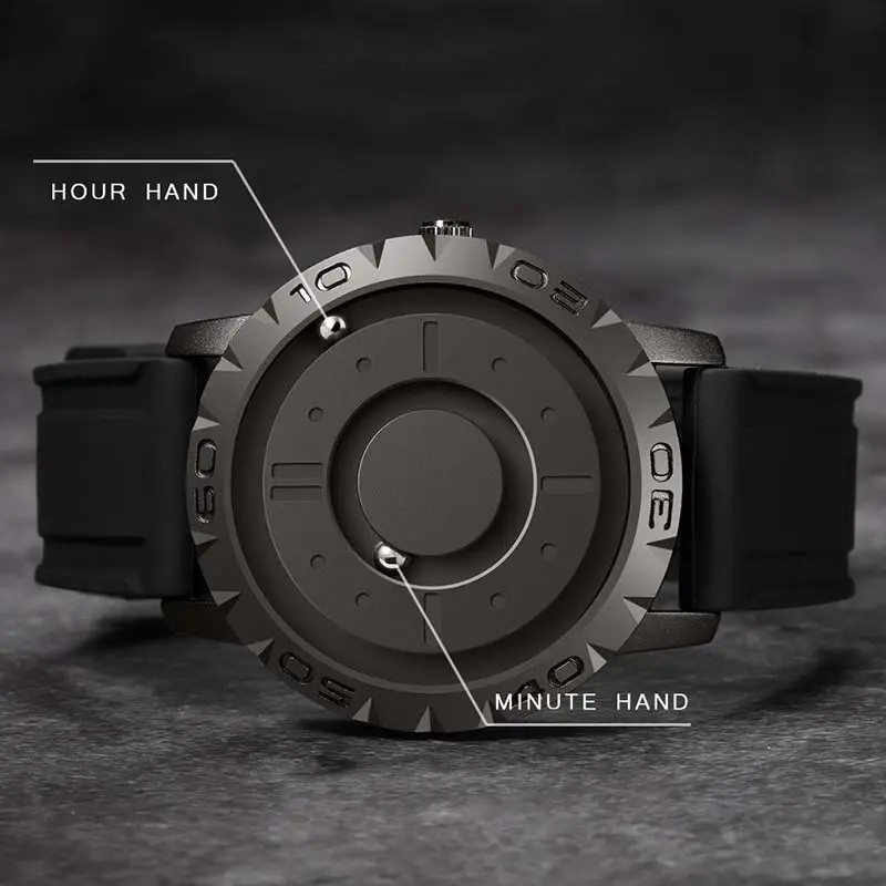 New Arrival Đồng Hồ Mens Magnetic Xem Bóng Mang Thạch Anh Cổ Tay Đồng Hồ Cho Nam Giới Với Thép Không Gỉ Vòng Đeo Tay Orologio Uomo