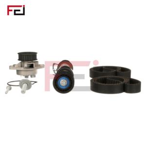 Nouveau Kit <span class=keywords><strong>de</strong></span> <span class=keywords><strong>courroie</strong></span> <span class=keywords><strong>de</strong></span> <span class=keywords><strong>distribution</strong></span> et pompe à eau FEI SEAT <span class=keywords><strong>SKODA</strong></span> VW Audi, vente directe usine, tendeur en acier et caoutchouc, garantie 12 mois - Product Image 4