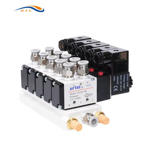 AIRTAC 4v310-<span class=keywords><strong>10</strong></span> Vanne de commande à bobine 220V Vanne de commande électronique d'air de gaz Électrovanne 24 V - Product Image 1