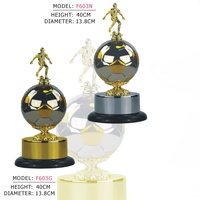 Phoenix Chine personnalisé or et argent Durable Sports Pageant Trophy Metal Golf Club Tournament Champion Award