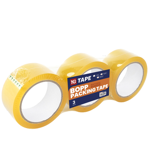 Giá thấp <span class=keywords><strong>Bopp</strong></span> bao bì niêm phong băng tự dính <span class=keywords><strong>Bopp</strong></span> đóng gói Băng Carton Đóng Gói Băng màu vàng 45um - Product Image 3