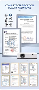 Projecteur laser 3LCD SMX 6000 lumens à courte focale pour <span class=keywords><strong>projection</strong></span> immersive à courte distance en intérieur, idéal pour les restaurants et la <span class=keywords><strong>projection</strong></span> <span class=keywords><strong>de</strong></span> dîners - Product Image 5