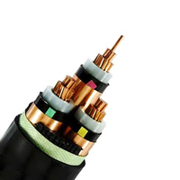 ZR YJV 0,6/1kv NYY Cable de alimentación de bajo voltaje 3*240mm Conductor de cobre XLPE Funda de PVC aislada para estaciones de energía de construcción
