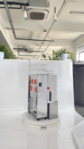 Presse-agrumes électrique automatique commercial <span class=keywords><strong>pour</strong></span> oranges fraîches, machine à extraire le jus de fruits et de citrons - Product Image 4