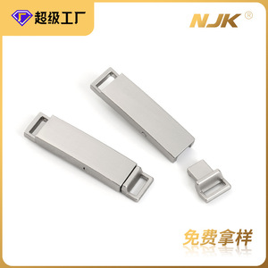 Hebilla deslizante de aleación de zinc plateada de 7 mm de diámetro interior para bolsos, accesorios de ropa ajustables y duraderos - Product Image 5