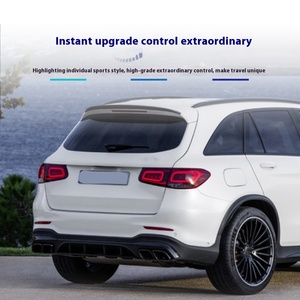 อะไหล่ซ่อมแซมสปอยเลอร์หลังรุ่น X253 GLC200 GLC43 GLC63 AMG วัสดุ ABS คาร์บอนไฟเบอร์ สำหรับ X253 GLC200 เท่านั้น - Product Image 4