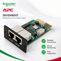 SRVSMB001 APC Mini UPS Easy-On-Line SRVS Tarjeta Modbus Monofásica de Reserva para Computadoras Industriales, Montaje en Rack, Routers Wifi