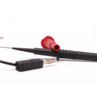Sonde de test professionnelle de haute qualité 4 mm mâle/femelle, aiguille de perforation isolée, pinces à crochet pour multimètre et oscilloscope 500V 20A