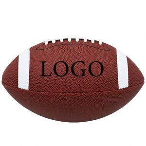 High Quality <b>Custom</b> Logo American-Style No.9 Durable PU Training Rugby Ball Competition Football Wholesale - Product Image 5