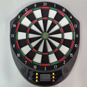 Professional JF-FIT Customizable <strong>Electronic</strong> <strong>Darts</strong> Scorer Soft Tip <strong>Scoreboard</strong> 27 Games 124 Variations Durable Plastic 3.5kg for - Product Image 1