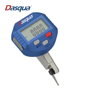 Dasqua indikator uji Dial Digital, alat pengukur resolusi 0.8 0-2. 0.001mm