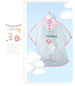 Cute Original Design of Transparent Dinosaur <strong>Raincoat</strong> for Children, Outdoor <strong>Raincoat</strong> for Boys and Girls Aged <strong>2</strong> to 8 - Product Image 1