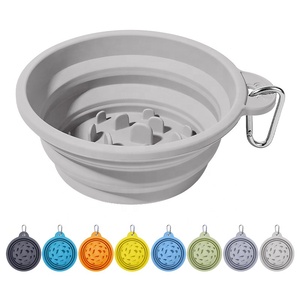 Bol pour animaux de compagnie en silicone pliable, pratique et personnalisé, 450 ml, bol pour chien et chat, bol pour animaux de compagnie en silicone pliable, vente chaude - Product Image 6