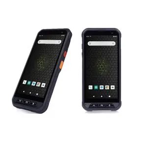 Escáner de código de barras PDA de mano resistente con pantalla táctil completa grande de 5,7 pulgadas IP67 Colector DE DATOS Android PDA móvil