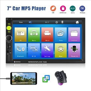 <span class=keywords><strong>Reproductor</strong></span> MP5 para Auto de 7 Pulgadas, Doble DIN, Modelo 7010B/<span class=keywords><strong>7023B</strong></span>, Bluetooth, Radio FM, Puerto USB, Entrada para Cámara de Reversa - Product Image 1