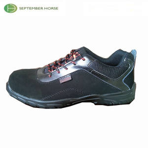 Stivali da Lavoro OEM con Punta in Acciaio e Suola in Acciaio, Tomaia in Pelle, Intersuola in EVA, Fodera Traspirante in Rete, per Uso in Campo Petrolifero - Product Image 4