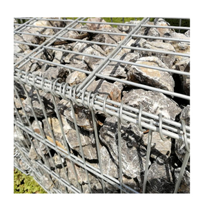 Boîte de gabions plaqués en zinc, 10 pièces, <span class=keywords><strong>pour</strong></span> le remplissage de la <span class=keywords><strong>pierre</strong></span> brasée, haute qualité, 2m X 1m X 1m - Product Image 1