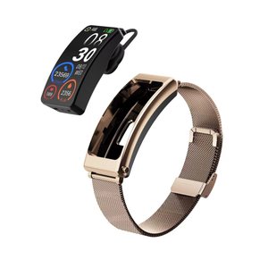 Nuovo Smartwatch K13 di Tendenza, Fitness Tracker con Chiamate BT, Monitoraggio Frequenza Cardiaca, 2 in <span class=keywords><strong>1</strong></span> Talkband K13 Smart Band per Android e iOS - Product Image 3