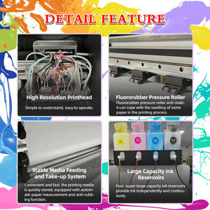 3.2m Sublimation <b>Paper</b> Digital <b>Printer</b> Roll to Roll Large Format Double XP600 XC90 I3200 Print Head High Speed Textile <b>Printer</b> - Product Image 6