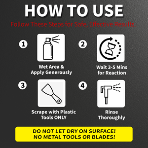 Limpiador de Lechada de Cemento y Concreto Profesional de Fórmula Avanzada <span class=keywords><strong>AQ</strong></span>, Disuelve Residuos Difíciles, Seguro para la Mayoría de las Superficies Duras - Product Image 4