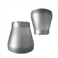 Raccord de tuyauterie en acier inoxydable forgé à souder bout à bout, réducteur concentrique de haute qualité BW ASME B16.9 A234 SCH40 304 316 1/2" 3/4" – Garantie 1 an