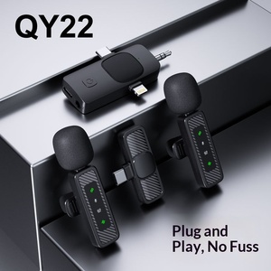 Nuovo Microfono a Condensatore Wireless Tre-in-Uno HDT QY22 per Riprese di Video Brevi e Streaming Live con Riduzione del Rumore - Product Image 6