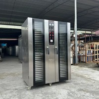 Déshydrateur alimentaire grande capacité 40 plateaux, 8 ventilateurs, flux d'air uniforme, pour viande séchée, poisson, fruits de mer, légumes, viande, 5000W