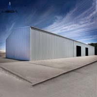 Structure en acier préfabriquée pour atelier et entrepôt, galvanisée, personnalisable, commande en gros économique