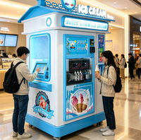 Italiaanse gelato-ijsmachine met ingebouwde pasteurisator voor authentieke smaak