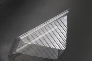 Tam giác nhựa dùng một lần hộp bánh sandwich cho Takeaway bao bì thực phẩm với nắp an toàn cho bánh sandwich tươi và snack - Product Image 3