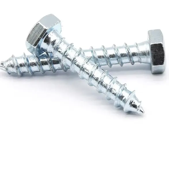 Stainless Steel Hex Head Wood Lag Screw SS316 Wooden Screw DIN571