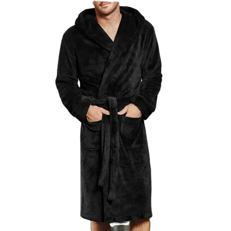 Comfortable And Loose Sleepwear Men Private Label Customized Robes