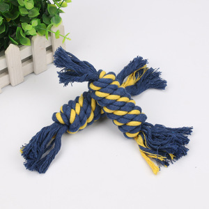 Jouet à mâcher en corde de coton, 21cm, taille moyenne, pour nettoyer les dents, pour chat, chien, jouets à mâcher pour animaux de compagnie - Product Image 3