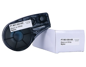 Ruban thermique PUTY 19mm*4.9m, cassette compatible pour étiqueteuse <span class=keywords><strong>Brady</strong></span> M21 750 499, équipement d'impression d'étiquettes - Product Image 1